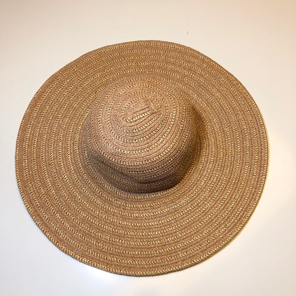 Magid Hats Accessories - Magid Hats Gold and Straw Wide Brim Sun Hat